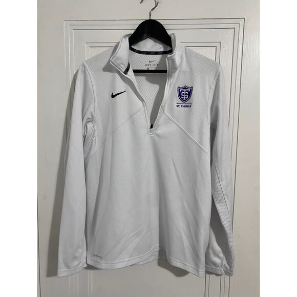 University of St. Thomas Tommies Nike Dri-Fit 1/4-Zip Size S - Picture 1 of 8